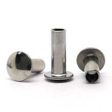 Inch round head semi-tubular rivets